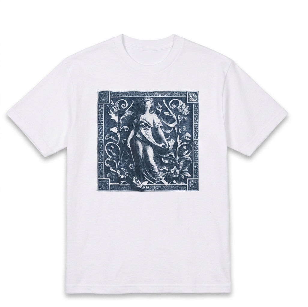 005 / GREEK PLATE TEE