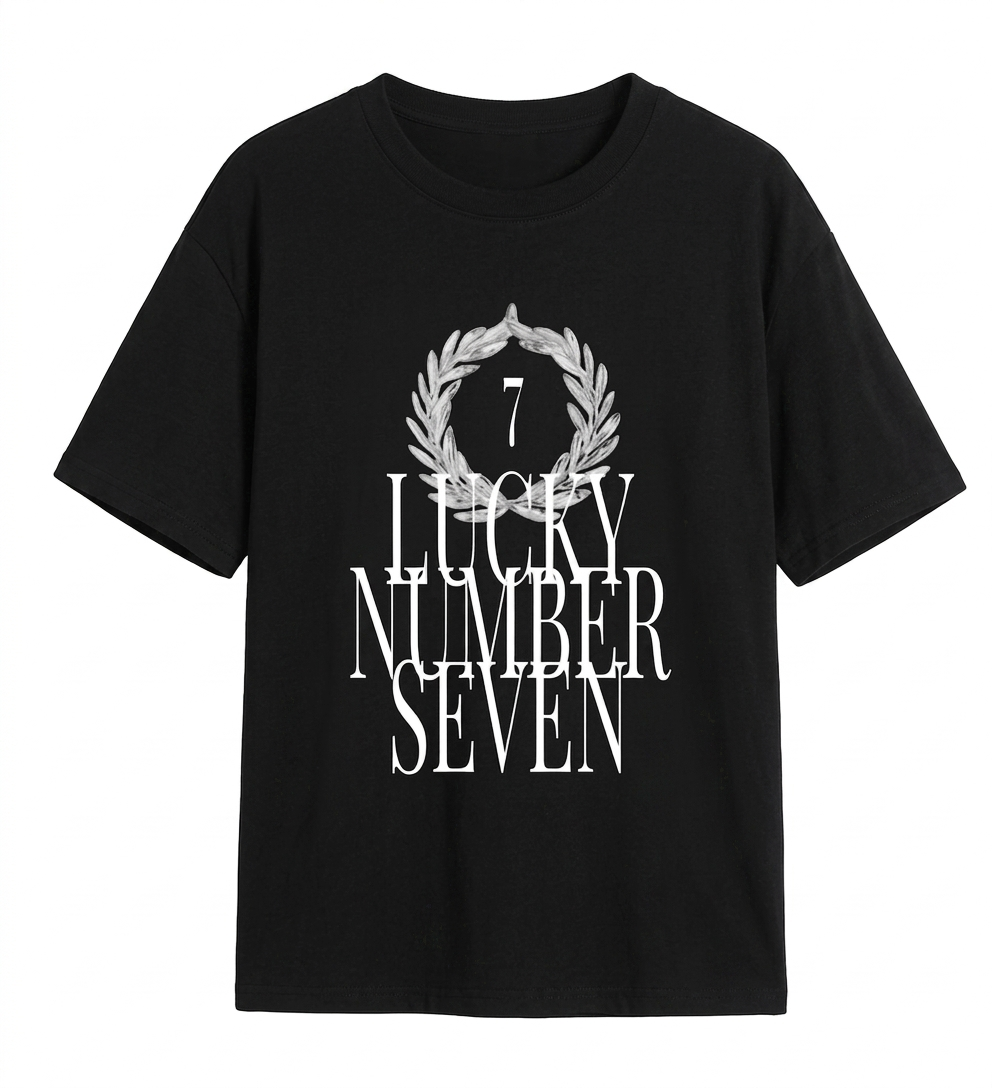 006 / LUCKY SEVEN TEE — back